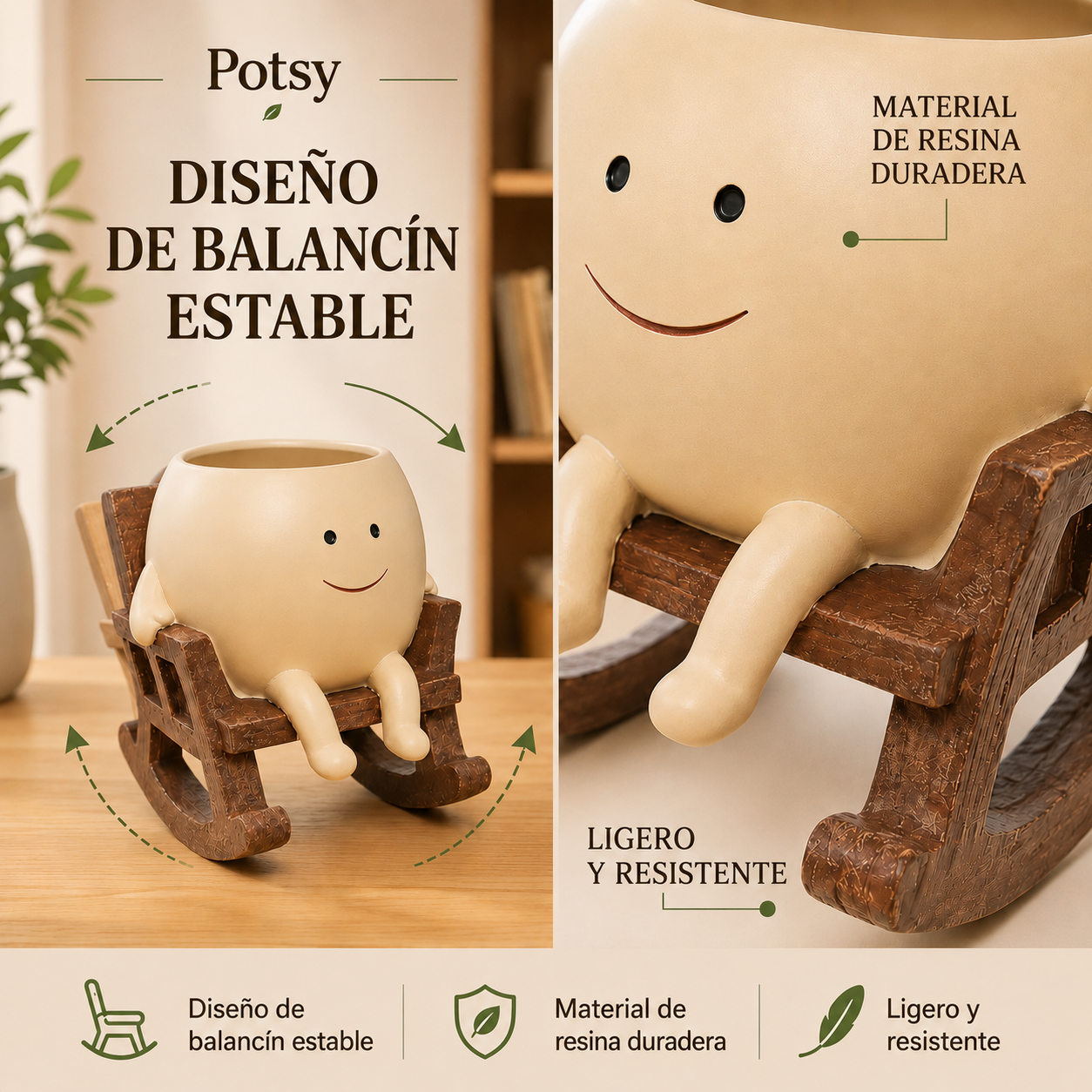 "POTSY Planta feliz" (: