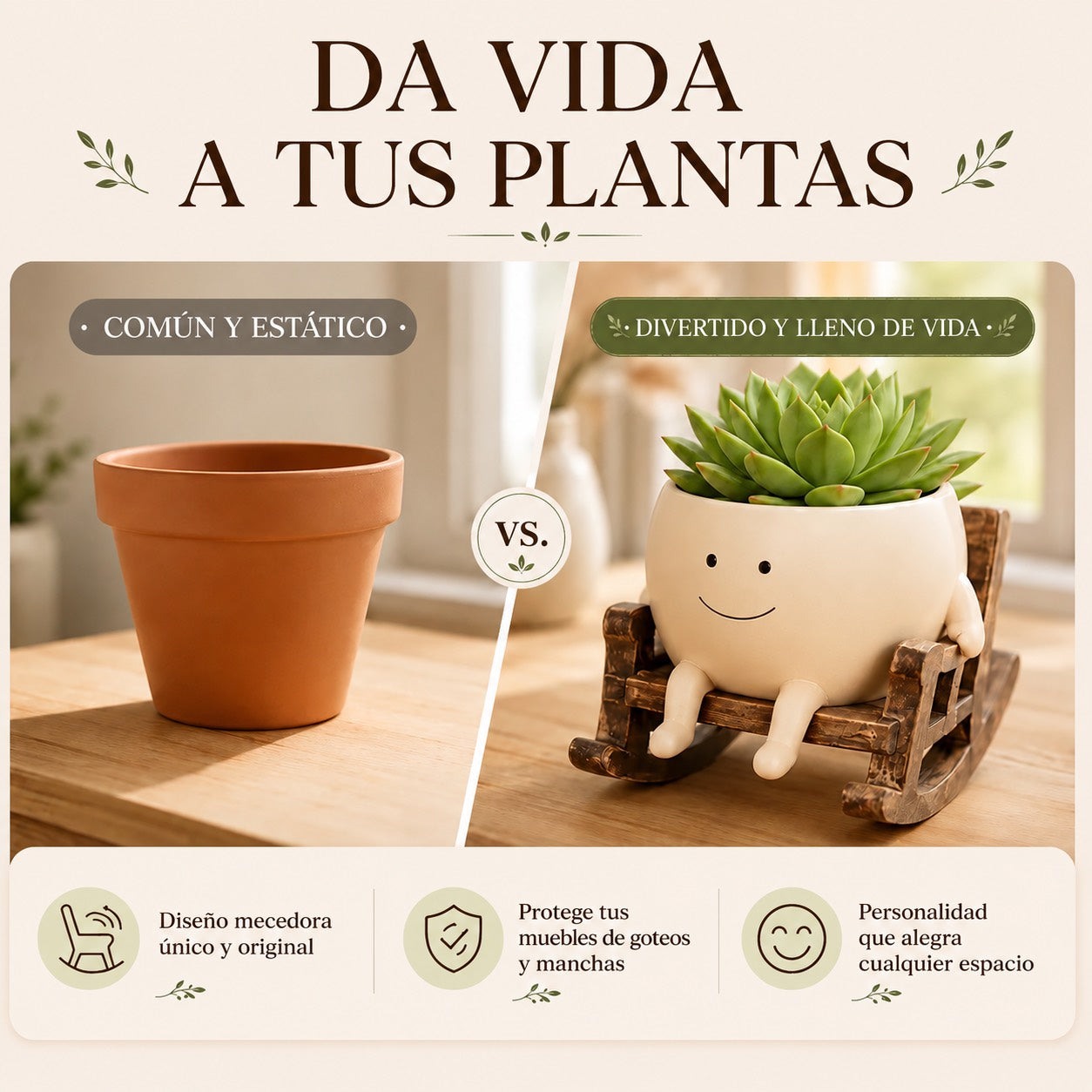 POTSY Planta feliz